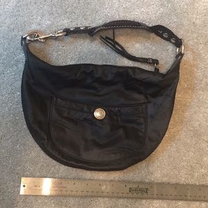 Small Nylon Coach Shoulder Bag